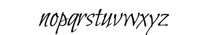 BilboSwashCaps-Regular Font LOWERCASE