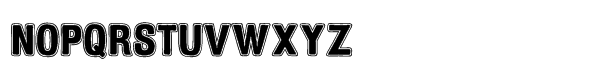 Billboard Std Semibold Font UPPERCASE