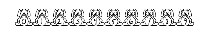BillyBear EasterFont Font OTHER CHARS