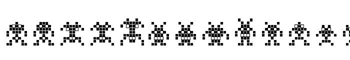 Binary SoldiersII Font UPPERCASE