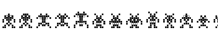 Binary SoldiersIII Font UPPERCASE
