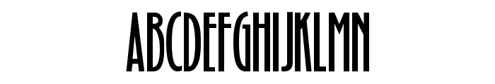 Binner Gothic Font UPPERCASE