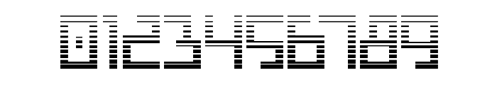 Bionic Type Gradient Font OTHER CHARS