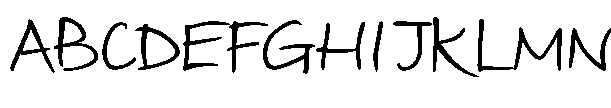 Birch Regular Font UPPERCASE
