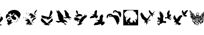 BirdsInHeaven Font UPPERCASE