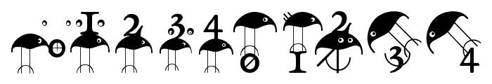 BirdsWithTypes Font OTHER CHARS