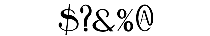 Birmingham Sans Serif Font OTHER CHARS