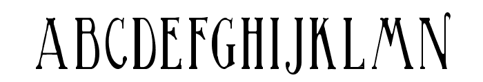 BirminghamElongated Font LOWERCASE