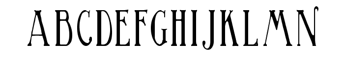 BirminghamTitlingElongated Font LOWERCASE