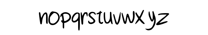 BistroHand Font LOWERCASE