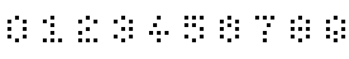 Bit Dotted Font OTHER CHARS