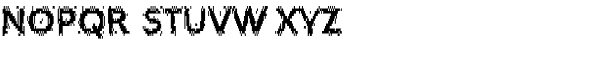 Bitmax LET Font UPPERCASE