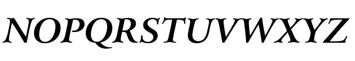 Bitstream Arrus Bold Italic BT Font UPPERCASE