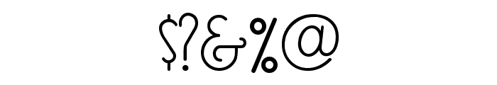 Bittersweet Font OTHER CHARS
