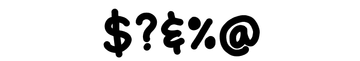 bingbong Font OTHER CHARS