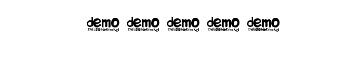 bipDEMO Font OTHER CHARS