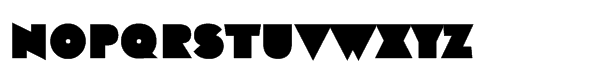 Black Botonâ„¢ Std Bold Font UPPERCASE