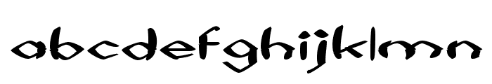 Black Sheaf Font LOWERCASE