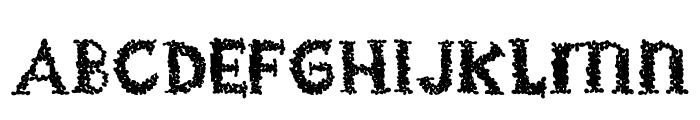 BlackGrapes-Regular Font LOWERCASE