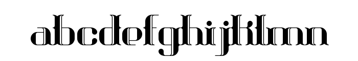 Blackoninaut BRK Font LOWERCASE