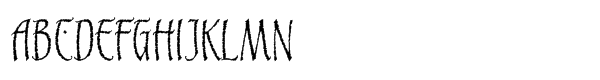 Blackstone Regular Font UPPERCASE