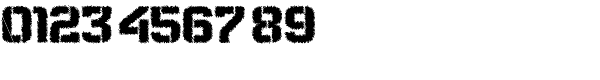 Bladi Two Rough Stencil 4F Bold Font OTHER CHARS