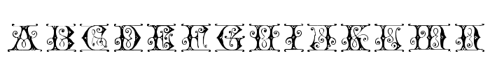 Blavicke Capitals Semi-expanded Regular Font LOWERCASE