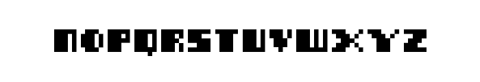 Blimpixels Font UPPERCASE