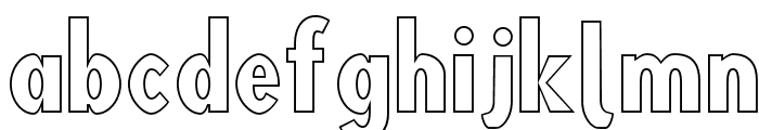 Blink 'Liner Font LOWERCASE