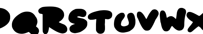 Blob Toon Shadows Font UPPERCASE