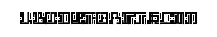 Blocktur Regular Font UPPERCASE