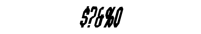 Blofeld Italic Font OTHER CHARS