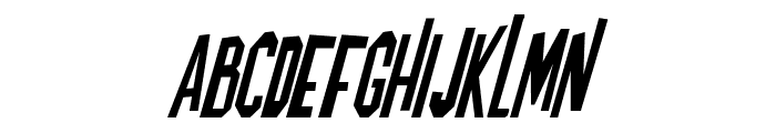 Blofeld Italic Font UPPERCASE
