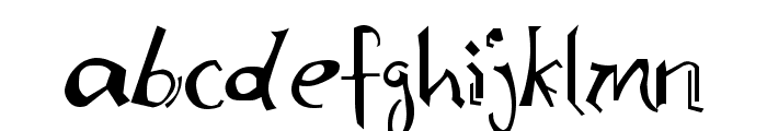 Bloomington Regular Font LOWERCASE