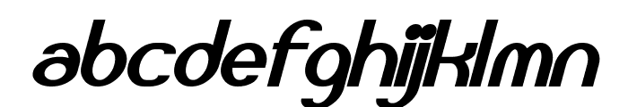 Bloomingworth Bold Italic Font LOWERCASE