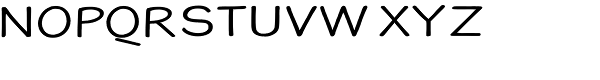 Blound Expanded Font UPPERCASE