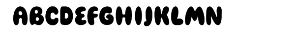 Blowfish Font UPPERCASE
