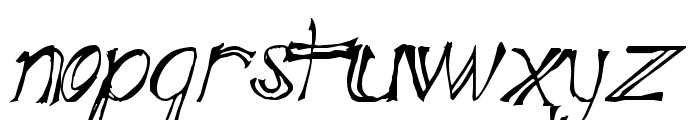 Blue Mutant Double Serif Font LOWERCASE