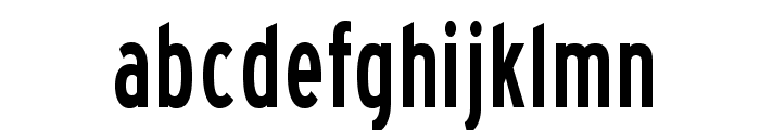 BlueHighwayCondensed-Regular Font LOWERCASE
