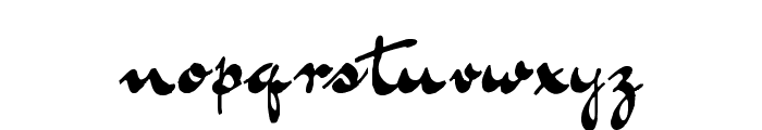 Bluelmin Kisaburo Font LOWERCASE