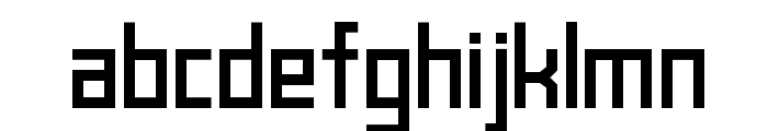 blank-Bold Font LOWERCASE