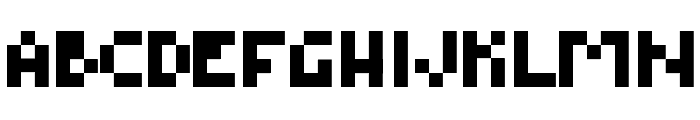 BM_Pixel Font UPPERCASE