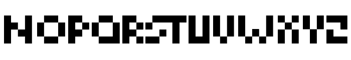 BM_Pixel Font UPPERCASE