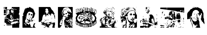 BOB MARLEY Font OTHER CHARS