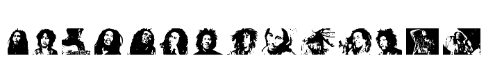 BOB MARLEY Font UPPERCASE