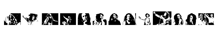 BOB MARLEY Font UPPERCASE