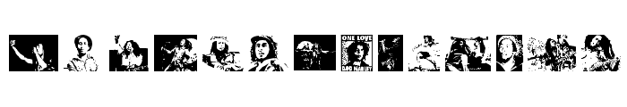 BOB MARLEY Font LOWERCASE
