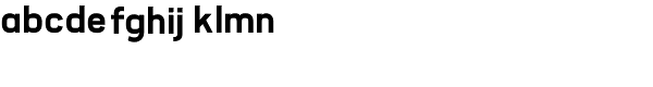 Bockhold Bold Font LOWERCASE