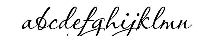 Bodega Script Font LOWERCASE