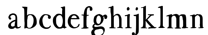 BodoFlo Font LOWERCASE